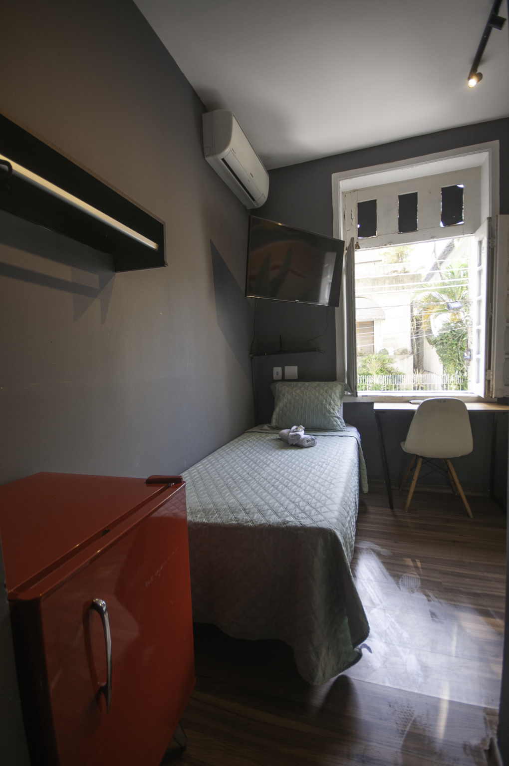 Quarto privativo twin hostal botafogo_Caetano